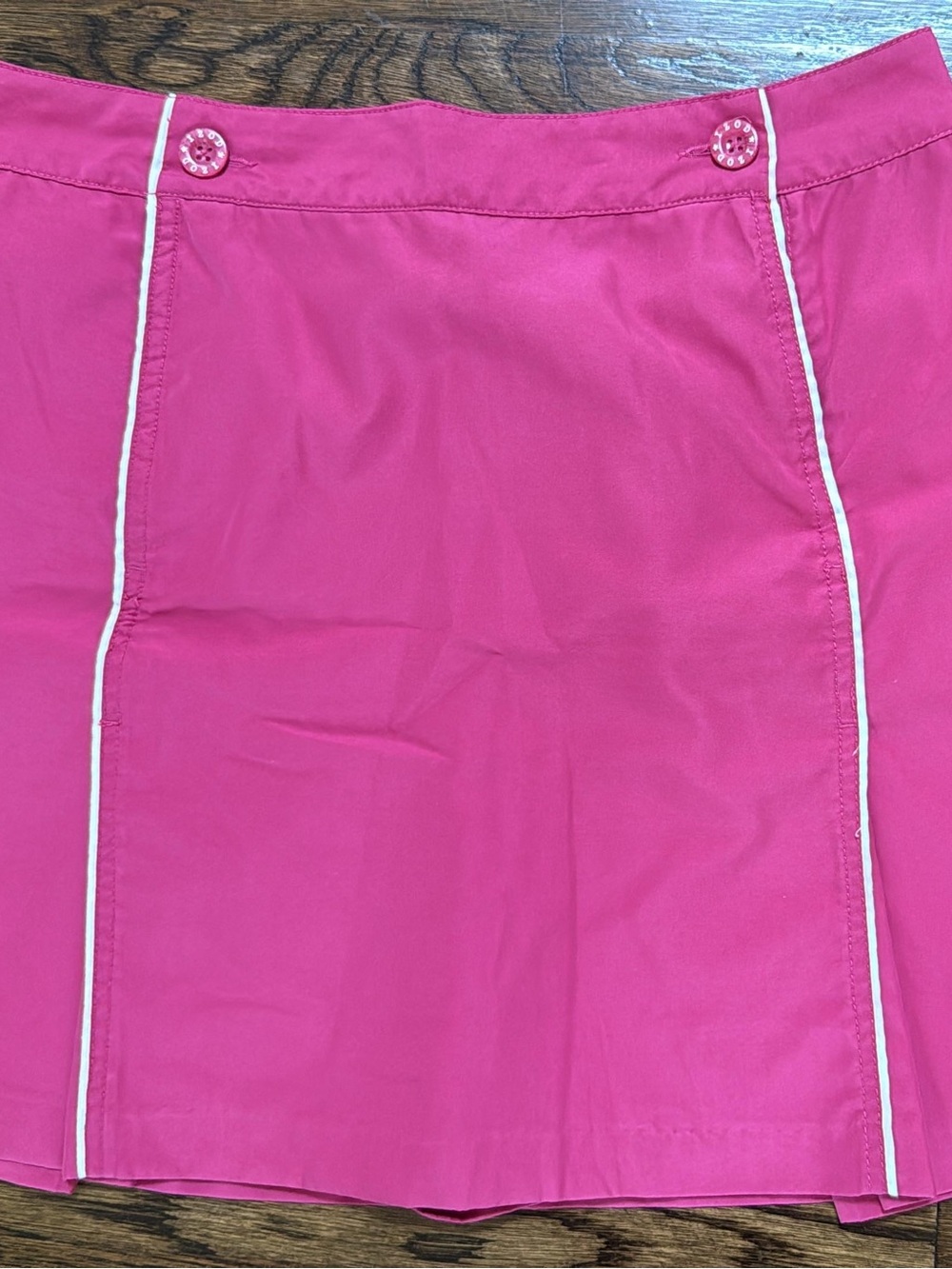 Women’s Pink Skort with Contrast Piping